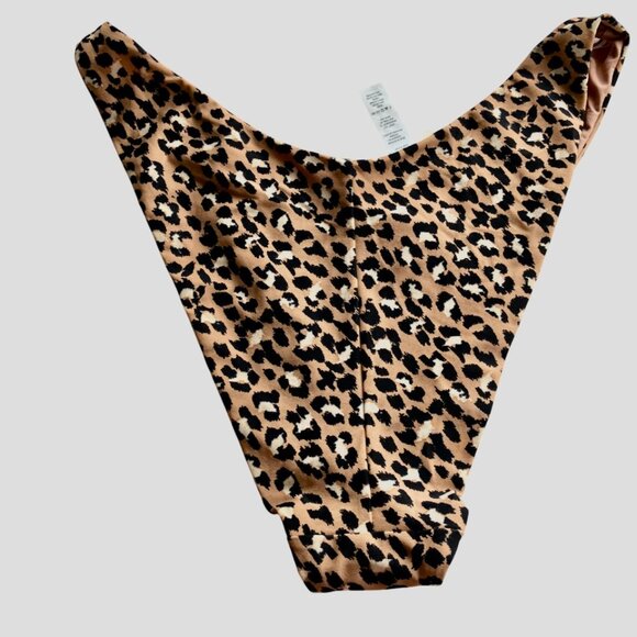 Aerie Cheeky bikini bottom XL Leopard print X-Large NWT - Picture 2 of 5